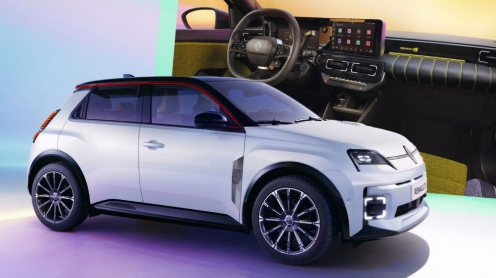 Renault 5 E-Tech mini-elbil 2025