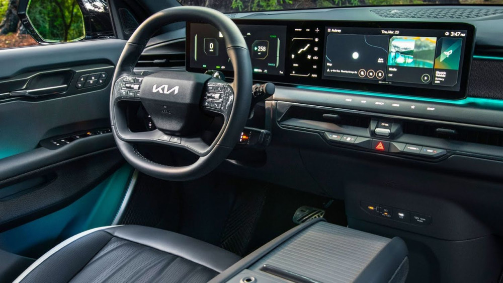 Kia EV9 SUV i testkørsel